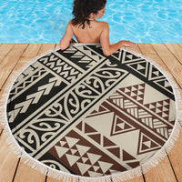 Niho Taniwha Kowhaiwhai Beach Blanket LT9 - Polynesian Pride