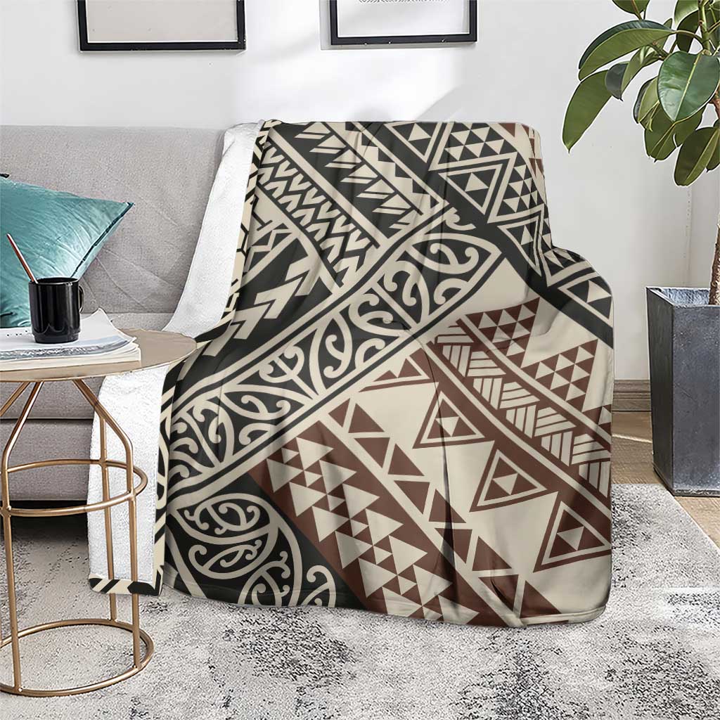 Niho Taniwha Kowhaiwhai Blanket LT9 - Polynesian Pride