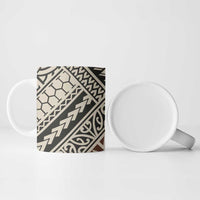 Niho Taniwha Kowhaiwhai Ceramic Mug LT9 - Polynesian Pride