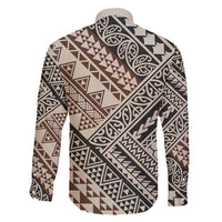 Niho Taniwha Kowhaiwhai Family Matching Puletasi and Hawaiian Shirt