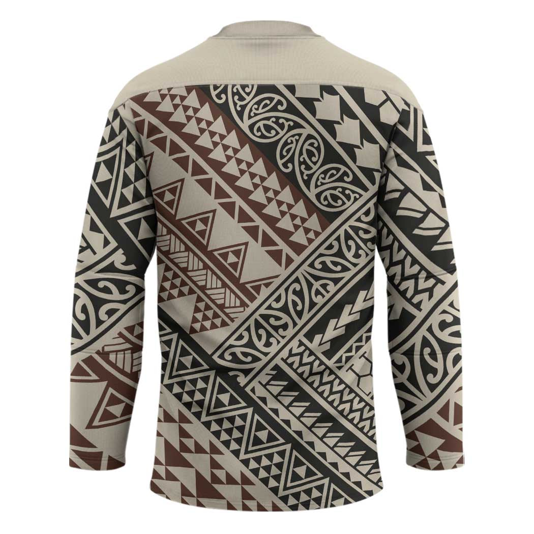 Niho Taniwha Kowhaiwhai Hockey Jersey LT9 - Polynesian Pride