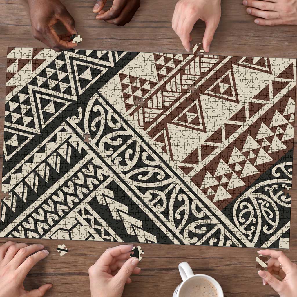Niho Taniwha Kowhaiwhai Puzzle LT9 - Polynesian Pride
