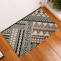 Niho Taniwha Kowhaiwhai Rubber Doormat LT9 - Polynesian Pride