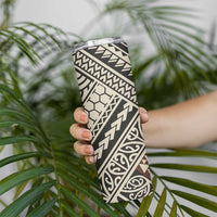 Niho Taniwha Kowhaiwhai Skinny Tumbler LT9 - Polynesian Pride