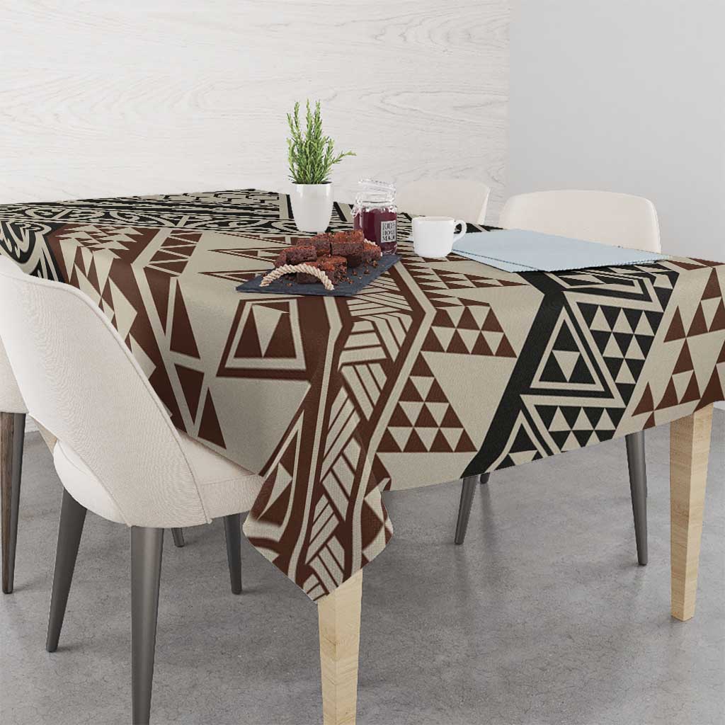 Niho Taniwha Kowhaiwhai Tablecloth LT9 - Polynesian Pride