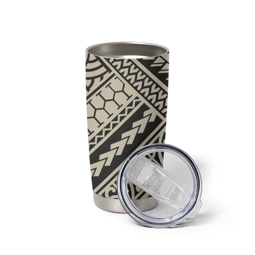 Niho Taniwha Kowhaiwhai Tumbler Cup LT9 - Polynesian Pride