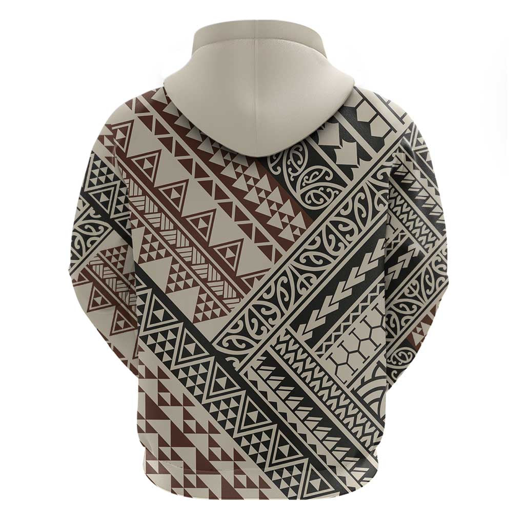 Niho Taniwha Kowhaiwhai Zip Hoodie