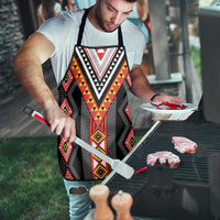 Niho Taniwha Taniko Motif Apron LT9 - Polynesian Pride
