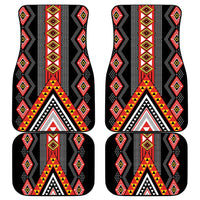 Niho Taniwha Taniko Motif Car Mats LT9 - Polynesian Pride