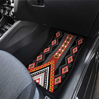 Niho Taniwha Taniko Motif Car Mats LT9 - Polynesian Pride