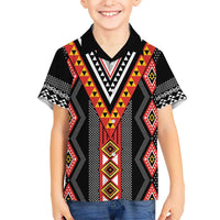 Niho Taniwha Taniko Motif Hawaiian Shirt LT9 - Polynesian Pride