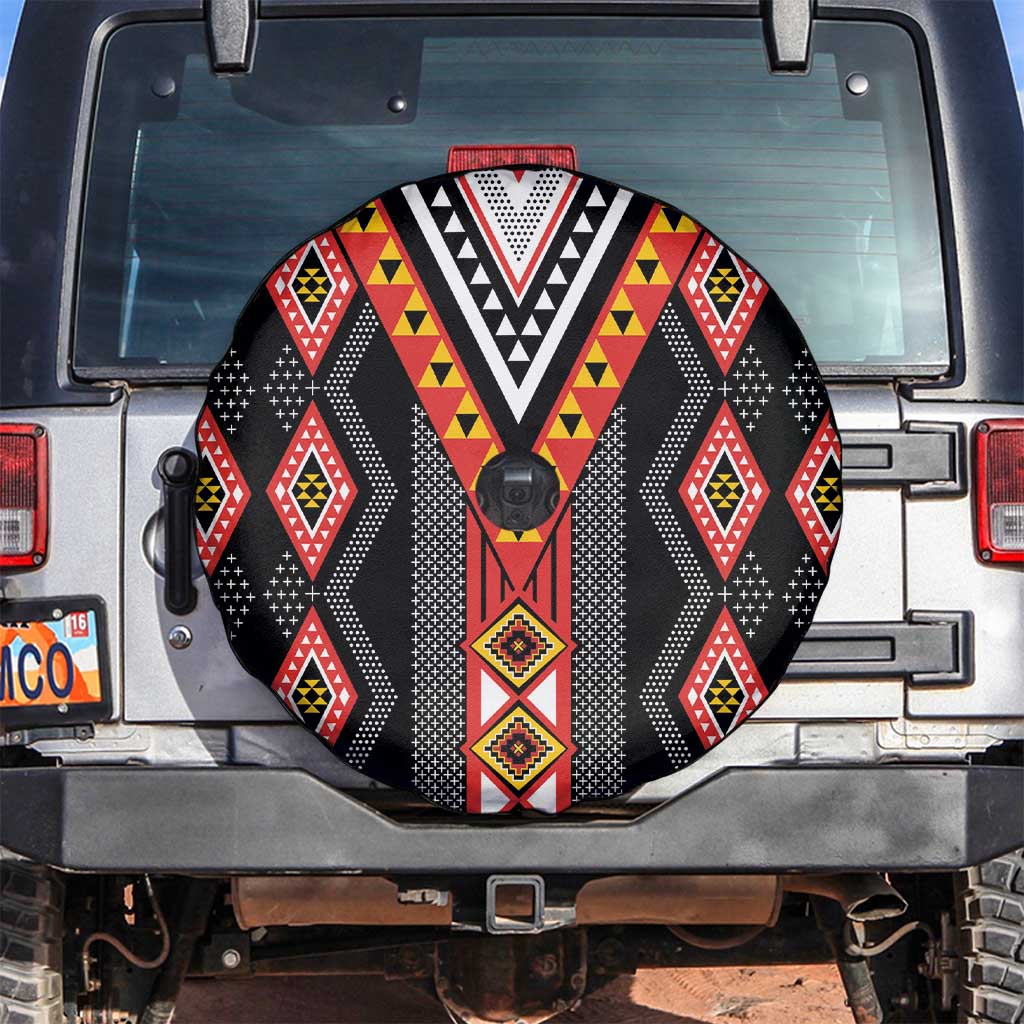 Niho Taniwha Taniko Motif Spare Tire Cover