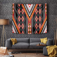 Niho Taniwha Taniko Motif Tapestry