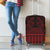 Red Taniko Kowhaiwhai Tukutuku Motif Luggage Cover