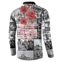ANZAC Day Gallipoli Campaign Button Sweatshirt To The End They Remain LT9 - Polynesian Pride