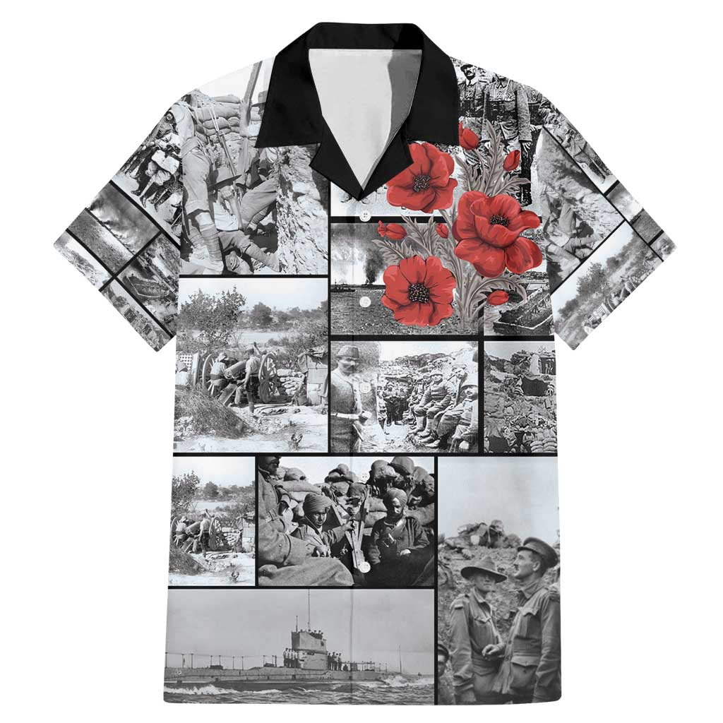 ANZAC Day Gallipoli Campaign Family Matching Mermaid Dress and Hawaiian Shirt To The End They Remain