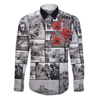 ANZAC Day Gallipoli Campaign Family Matching Short Sleeve Bodycon Dress and Hawaiian Shirt To The End They Remain