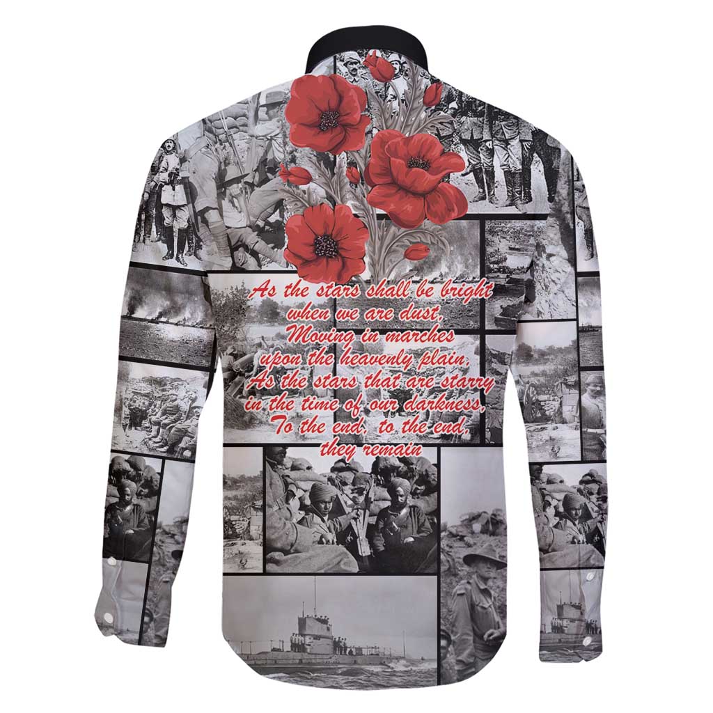 ANZAC Day Gallipoli Campaign Family Matching Short Sleeve Bodycon Dress and Hawaiian Shirt To The End They Remain