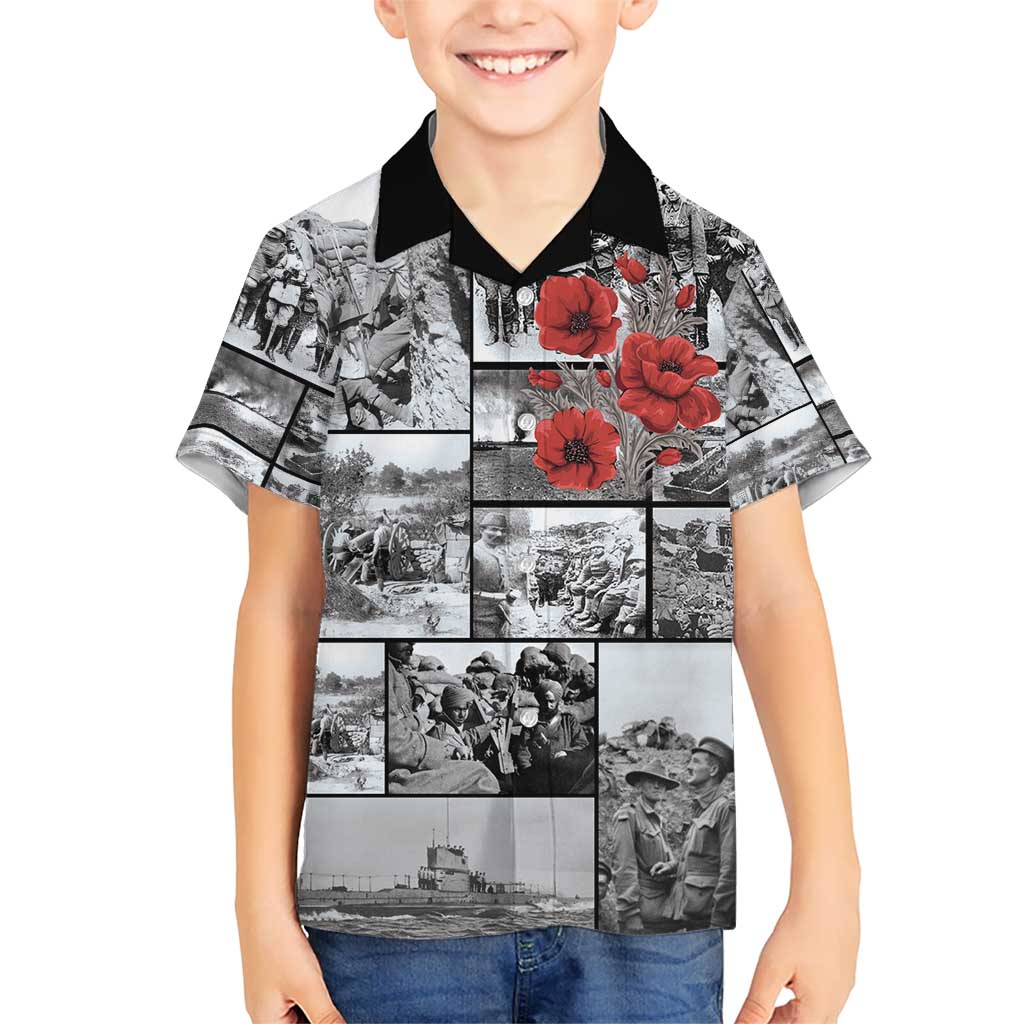 ANZAC Day Gallipoli Campaign Hawaiian Shirt To The End They Remain LT9 - Polynesian Pride