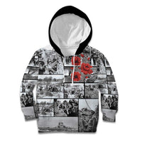 ANZAC Day Gallipoli Campaign Kid Hoodie To The End They Remain