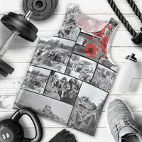 ANZAC Day Gallipoli Campaign Men Tank Top To The End They Remain LT9 - Polynesian Pride