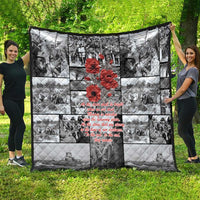 ANZAC Day Gallipoli Campaign Quilt To The End They Remain