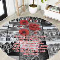 ANZAC Day Gallipoli Campaign Round Carpet To The End They Remain