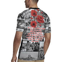 ANZAC Day Gallipoli Campaign Rugby Jersey To The End They Remain