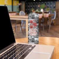 ANZAC Day Gallipoli Campaign Skinny Tumbler To The End They Remain