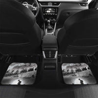 Black ANZAC Day The Battle of Lone Pine Car Mats Kiwi-Kangaroo Soldier Lest We Forget