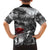 Black ANZAC Day The Battle of Lone Pine Family Matching Tank Maxi Dress and Hawaiian Shirt Kiwi-Kangaroo Soldier Lest We Forget