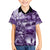 Purple ANZAC Day The Battle of Lone Pine Family Matching Off Shoulder Maxi Dress and Hawaiian Shirt Kiwi-Kangaroo Soldier Lest We Forget