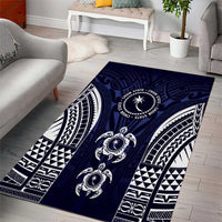 FSM Chuuk States Area Rug Micronesia Six 9 One Polynesian Tribal Pattern