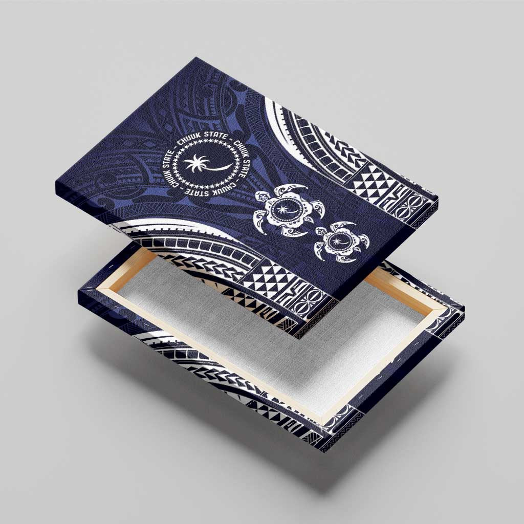 FSM Chuuk States Canvas Wall Art Micronesia Six 9 One Polynesian Tribal Pattern