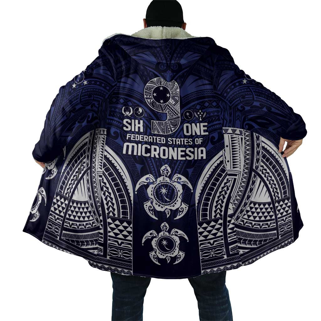FSM Chuuk States Cloak Micronesia Six 9 One Polynesian Tribal Pattern - Polynesian Pride