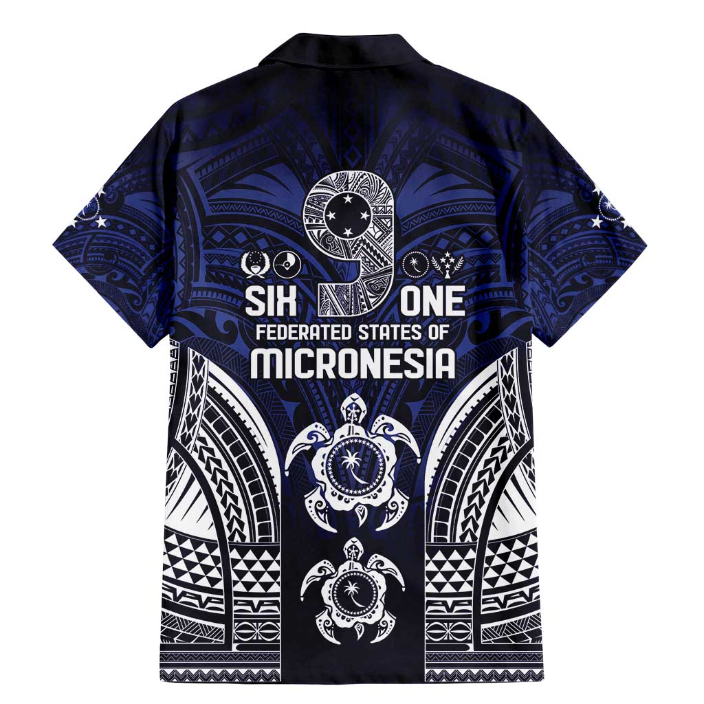 FSM Chuuk States Family Matching Mermaid Dress and Hawaiian Shirt Micronesia Six 9 One Polynesian Tribal Pattern