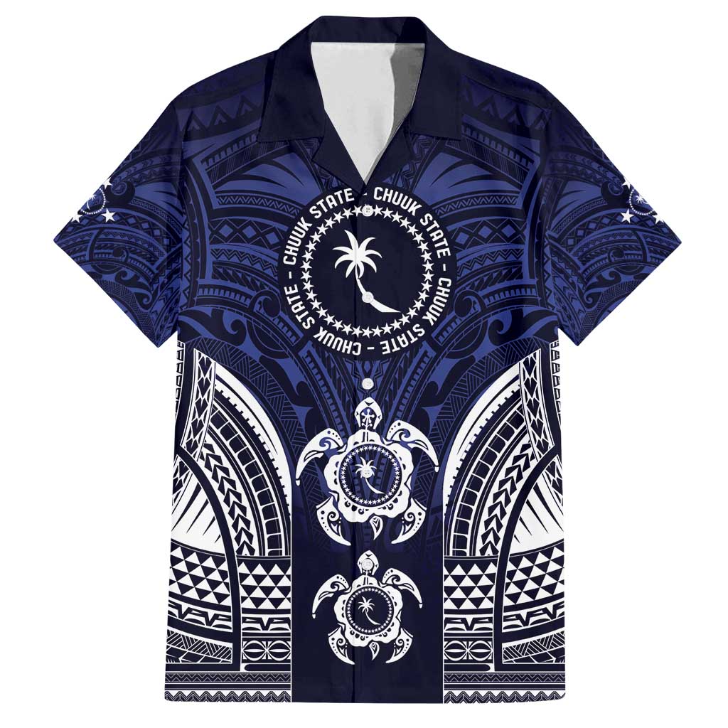 FSM Chuuk States Family Matching Puletasi and Hawaiian Shirt Micronesia Six 9 One Polynesian Tribal Pattern