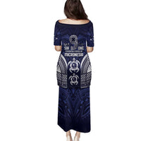 FSM Chuuk States Family Matching Puletasi and Hawaiian Shirt Micronesia Six 9 One Polynesian Tribal Pattern