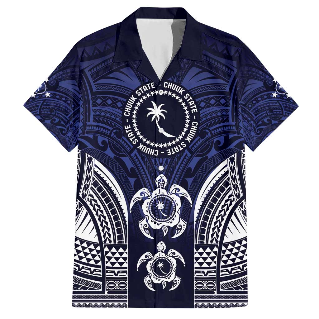 FSM Chuuk States Family Matching Short Sleeve Bodycon Dress and Hawaiian Shirt Micronesia Six 9 One Polynesian Tribal Pattern