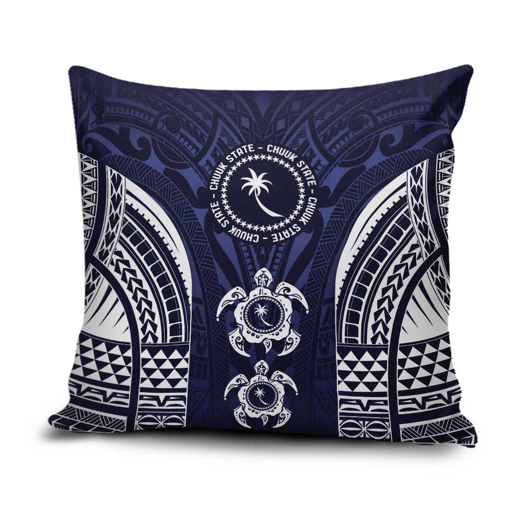 FSM Chuuk States Pillow Cover Micronesia Six 9 One Polynesian Tribal Pattern - Polynesian Pride