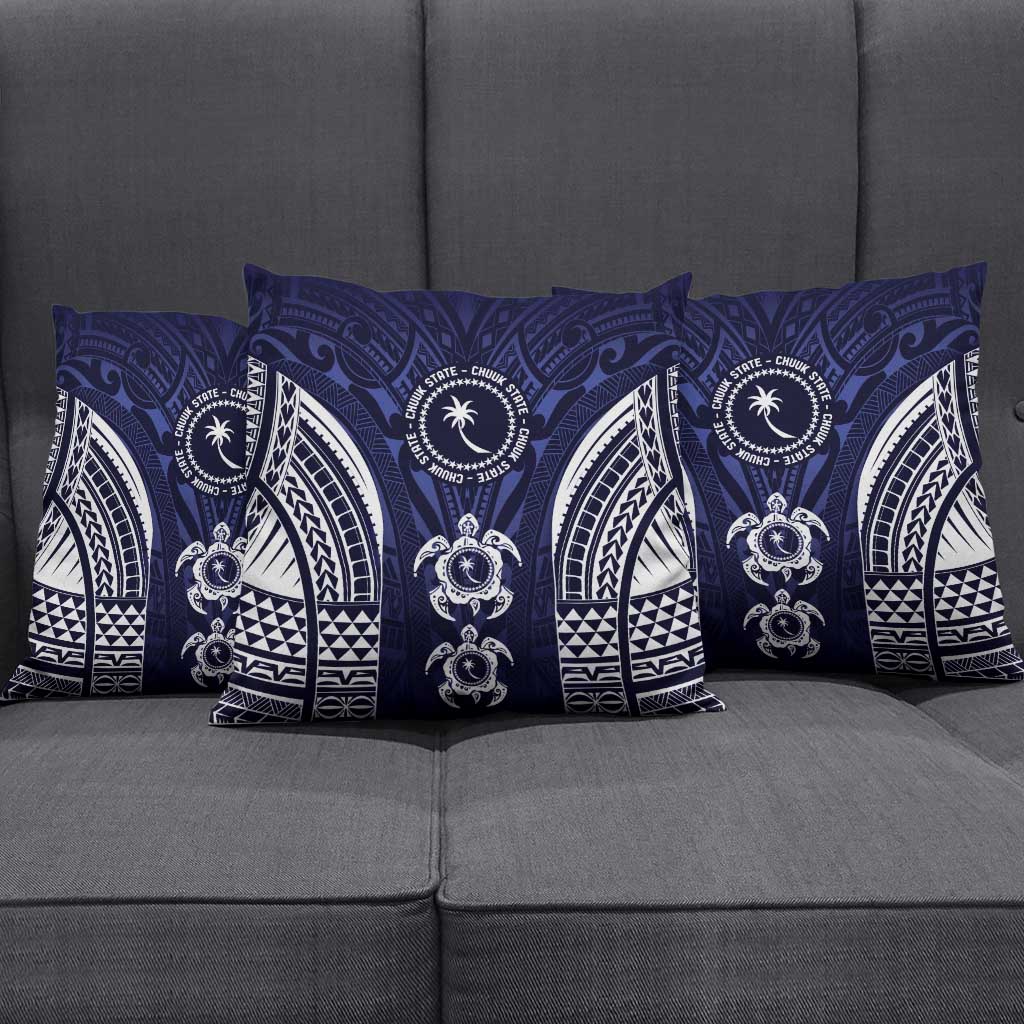 FSM Chuuk States Pillow Cover Micronesia Six 9 One Polynesian Tribal Pattern - Polynesian Pride