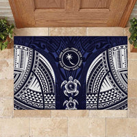 FSM Chuuk States Rubber Doormat Micronesia Six 9 One Polynesian Tribal Pattern