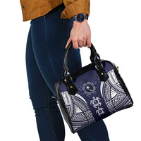 FSM Chuuk States Shoulder Handbag Micronesia Six 9 One Polynesian Tribal Pattern