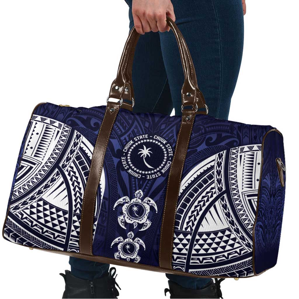 FSM Chuuk States Travel Bag Micronesia Six 9 One Polynesian Tribal Pattern - Polynesian Pride