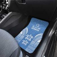 FSM Kosrae States Car Mats Micronesia Six 9 One Polynesian Tribal Pattern