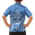 FSM Kosrae States Family Matching Summer Maxi Dress and Hawaiian Shirt Micronesia Six 9 One Polynesian Tribal Pattern