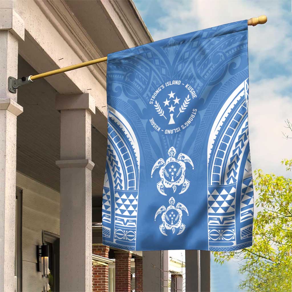 FSM Kosrae States Garden Flag Micronesia Six 9 One Polynesian Tribal Pattern