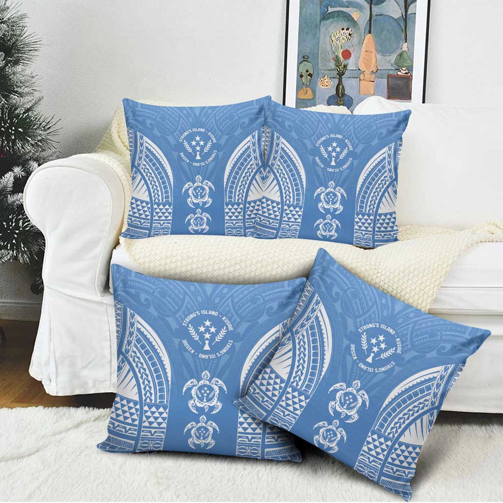 FSM Kosrae States Pillow Cover Micronesia Six 9 One Polynesian Tribal Pattern - Polynesian Pride