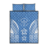 FSM Kosrae States Quilt Bed Set Micronesia Six 9 One Polynesian Tribal Pattern