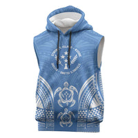FSM Kosrae States Sleeveless Hoodie Micronesia Six 9 One Polynesian Tribal Pattern - Polynesian Pride